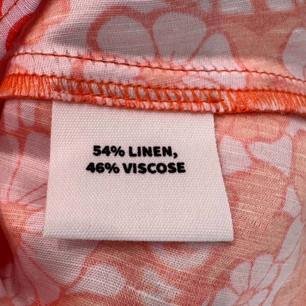 LINGUA FRANCA Life is a Banquet Floral Lilac Tie Skirt Size Large NWT - Picture 8 of 10